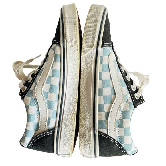 Vans Old Skool Lace Up Sneakers Checkerboard Size 7 - Picture 4 of 10
